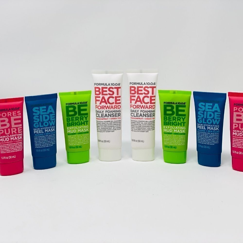 8pk-Formula 10.0.6-3 types of Masks & Cleanser - Picture 2 of 3